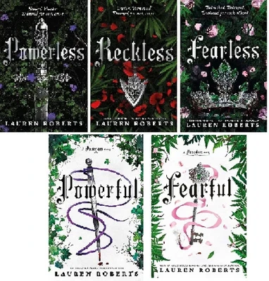 Powerless Trilogy and A Powerless Story 5 Books Collection Set by Lauren Roberts