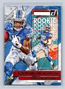 2022  Donruss Rookie Gridiron Kings #RGK-7 Jameson Williams Rc Lions A11