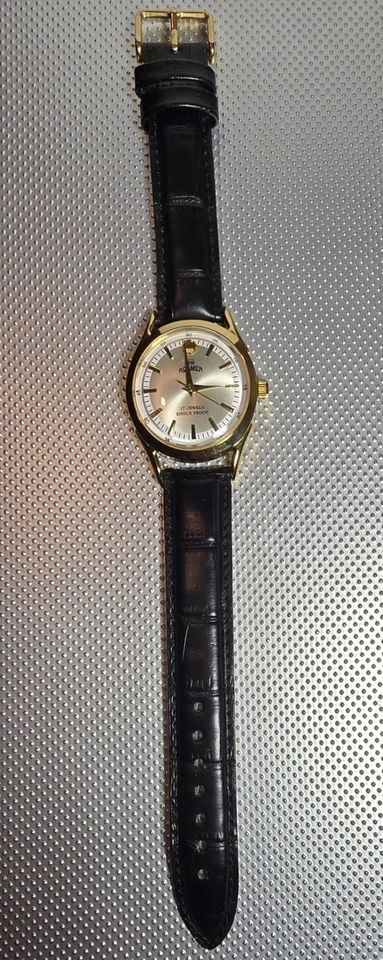 Reloj Hombre Roamer Vintage Hecho en Suiza 36 mm Mecánico Antimagnético Incablog Foto 3 de 4