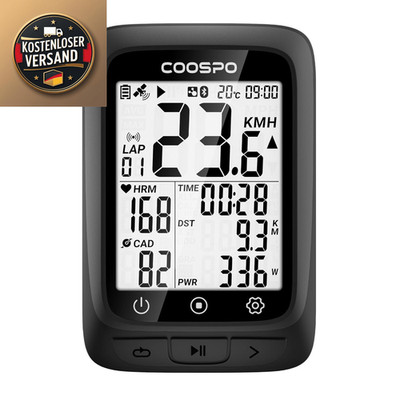 Fahrradcomputer GPS Coopso BC107 2 4 Zoll LCD ANT Bluetooth5