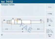 Bougies de préchauffage Audi 50