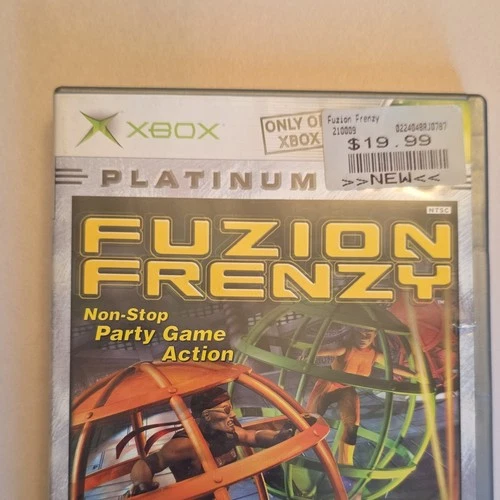 Microsoft Fuzion Frenzy Platinum Hits Xbox Multiplayer Party Action E-Everyone