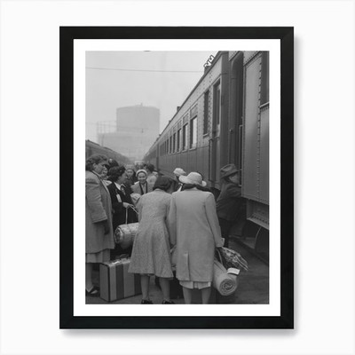 Los Angeles, Kalifornien, The Evacua Gerahmtes Wandbild Poster Leinwanddruck Bild