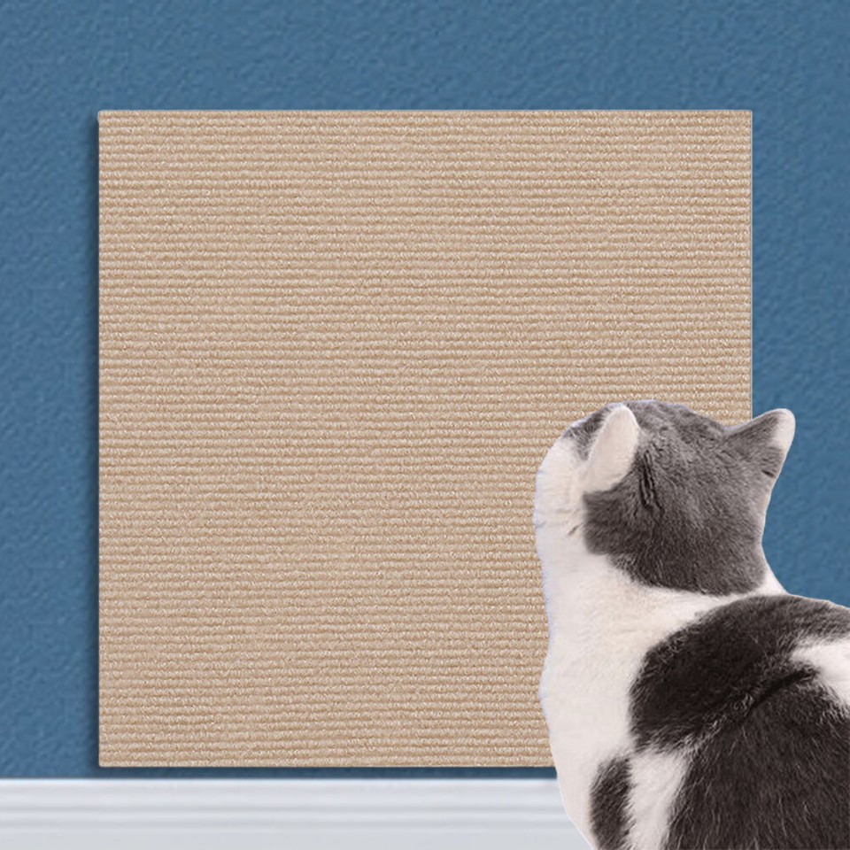 Cat Scratcher Mat Trimmable Cat Climbing Mat Cat Scratching Pad Pet Accessories eBay