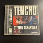 Vintage 1998 TENCHU Stealth Assassins Sony PlayStation 1 PS1 Complete CIB