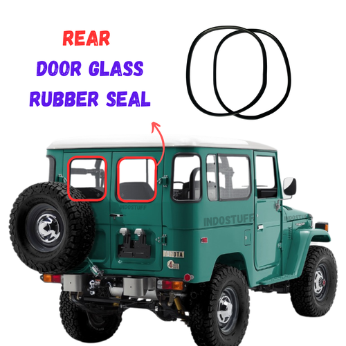 Toyota Land Cruiser FJ40 BJ40 1975-1984 Rear Door Glass Rubber Seal - Foto 2 di 5