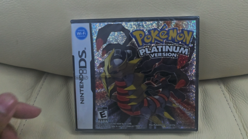 New Sealed Pokemon Platinum Version Nintendo DS US Original Y-Fold RARE Game OEM - Video 1 of 1