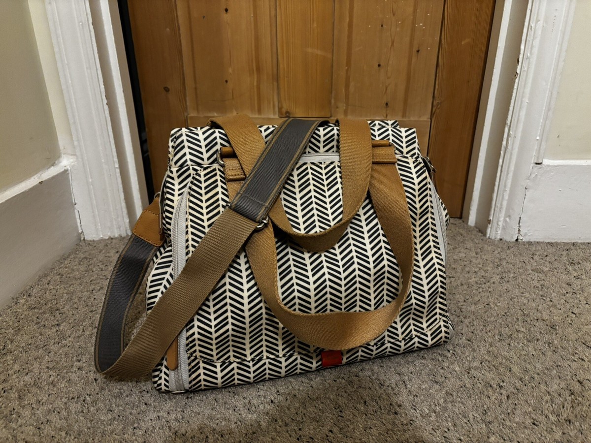 PacaPod Richmond Herringbone Changing Bag, Navy UK