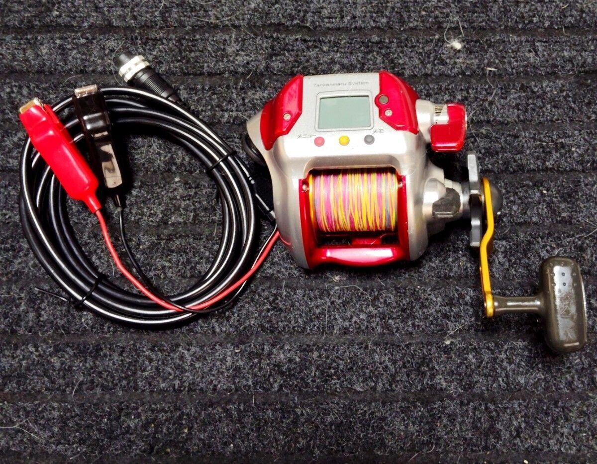 SHIMANO Dendou maru 3000 PLAYS Big Game Electric reel with SHIMANO Dendou maru 3000 PLAYS Big Game Electric reel with