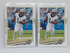 (2x) Deonte Harris 2020 Donruss Football - #180 LOT - New Orleans Saints