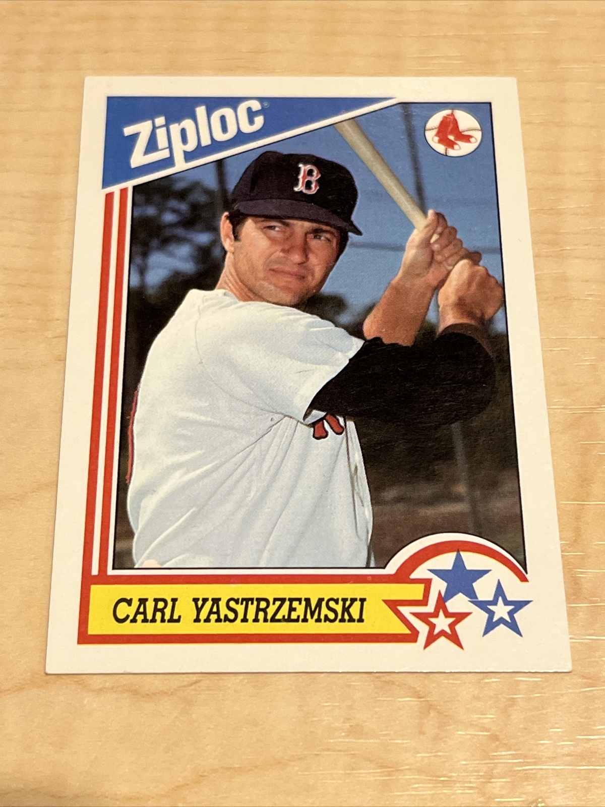 1992 DowBrands Ziploc #4 Carl Yastrzemski Red Sox NM-MT