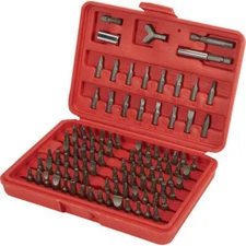 iit 100 Piece Insert Bit Set With Fitted Case- Hard To Find Bits-#64174