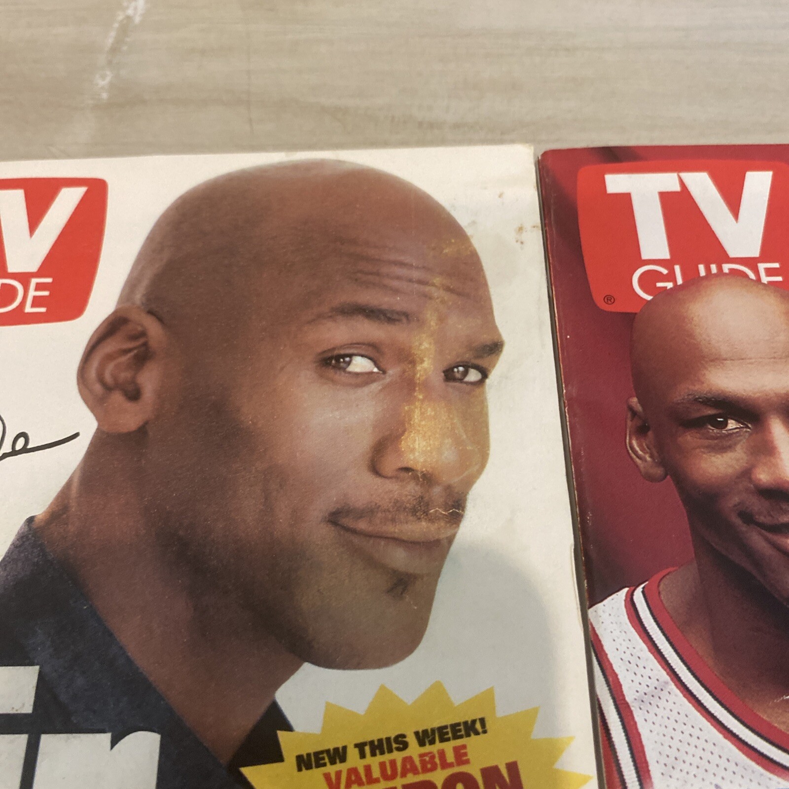 Michael Jordan  Kings of the Court April 12-18 & Air Waves Nov 2-8 TV GUIDES thumbnail 3