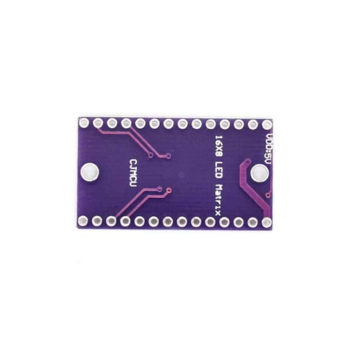 Módulo de ruptura de controlador de matriz LED 16x8 - HT16K33 - Imagen 3 de 3