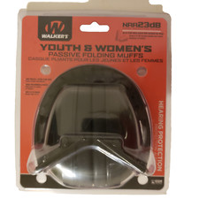 Walkers Youth  Women Passive Folding Muffs NRR 23dB
