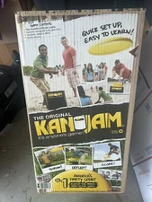 Kan Jam Original Disc Throwing Game Outdoor Game New Folding Cans.