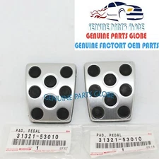 GENUINE OEM TOYOTA CAMRY CELICA IS250 IS300 MT BRAKE & CLUTCH PEDAL PAD SET OF 2