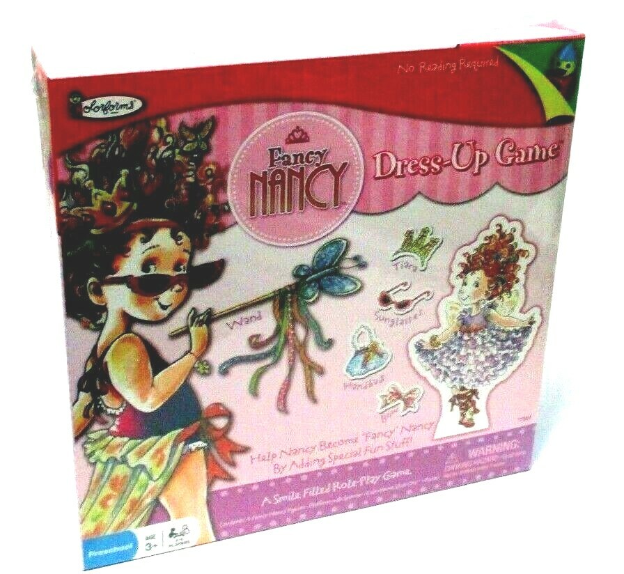 colorforms dress up fashion game Colorform FANCY NANCY DRESS UP GAME by University Games New