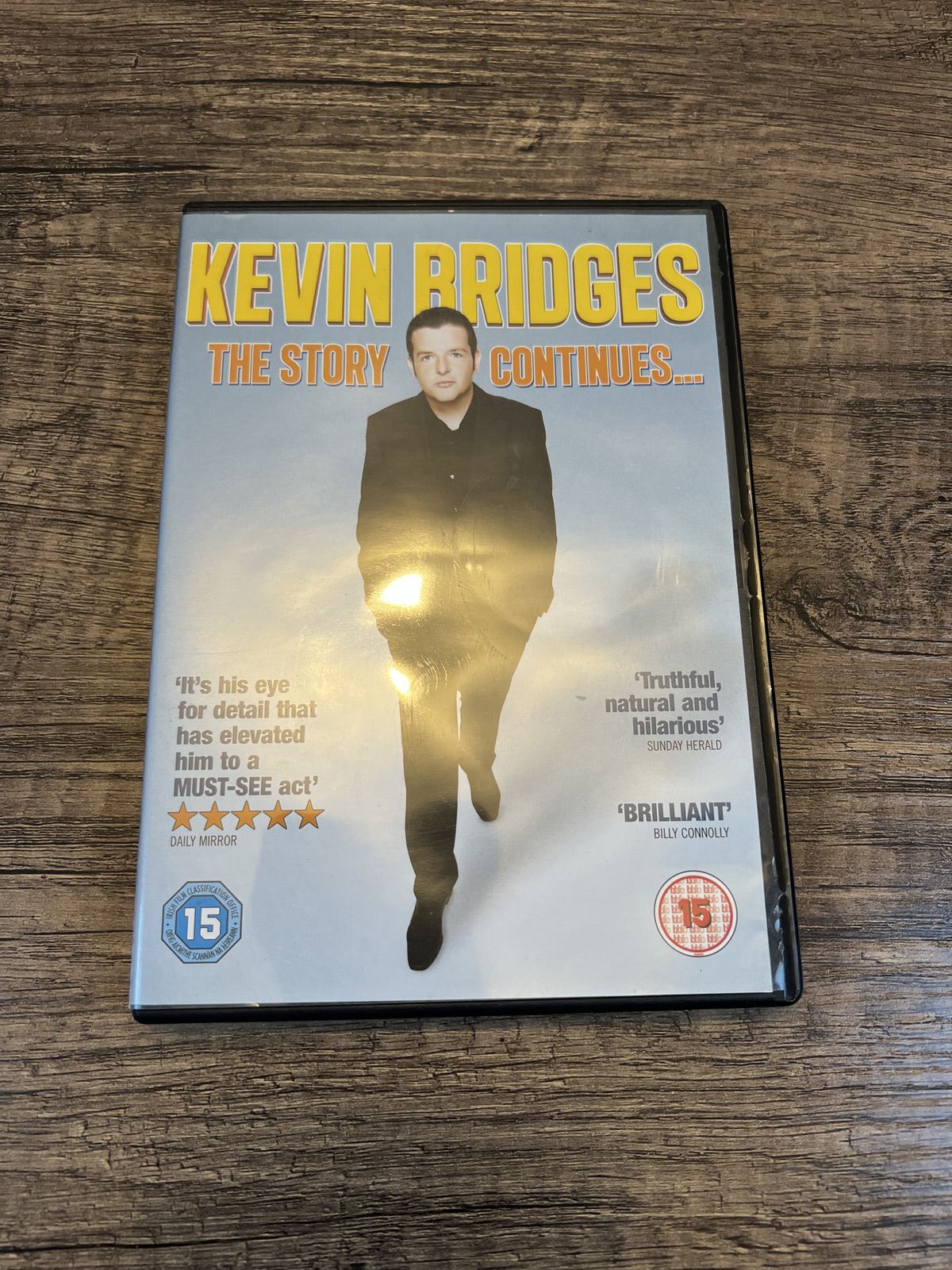 Kevin Bridges: The Story Continues DVD (2012) Kevin Bridges cert 15 funny dvd