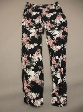GNW Size S Womens Multicolor Floral Pull On Lounge Cropped Leggings 945