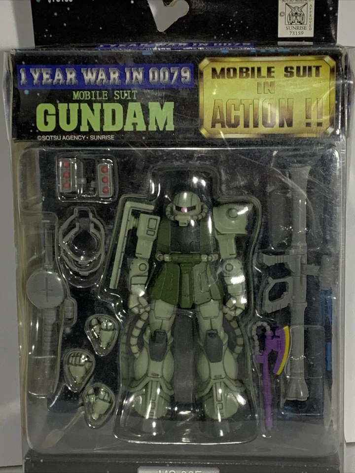 Мобильный костюм Zaku II MS-06F Bandai экшн-фигурка MSIA MIA Gundam японская версия - Изображение 4 из 4