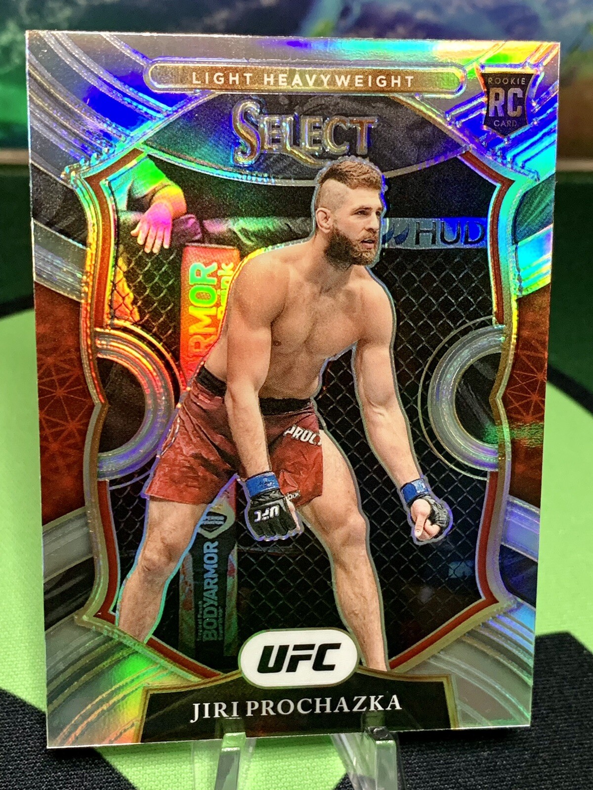 2021 Panini Select UFC Jiri Prochazka Concourse Silver Prizm Rookie RC #35