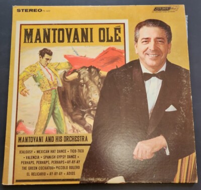 Mantovani & His Orchestra Ole' 1965 Decca Records England LP Stereo