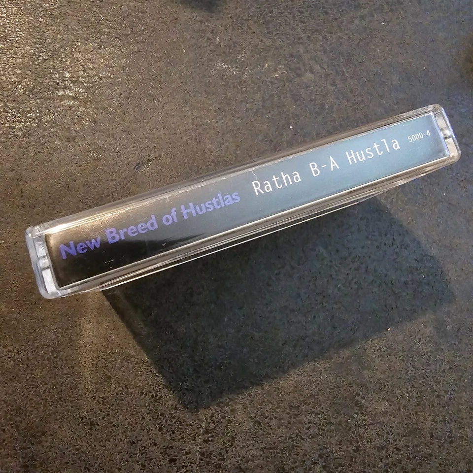 New Breed of Hustlas – Ratha B-A Hustla Cassette 90s Riverside G-Funk Rap Foto 2 de 4