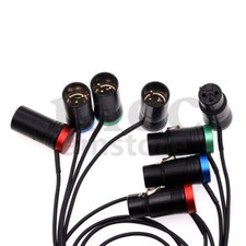 Low Profile XLR-3F to XLR-3M for Lectrosonics UCR Type Receivers Inputs Sound688