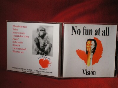 NO FUN AT ALL   -   VISION !! ( CD ) * NEAR MINT *
