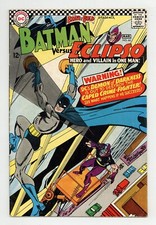 BRAVE AND THE BOLD #64 4.5 BATMAN VERSUS ECLIPSO OW PGS 1966