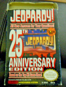 Jeopardy - 25th Anniversary Edition Nintendo Entertainment NES 1990 CIB Working