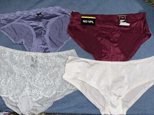 Lot Of Maidemform / Vanity Fair Style Seamless Brief Panties Sz M Lot Of 4
