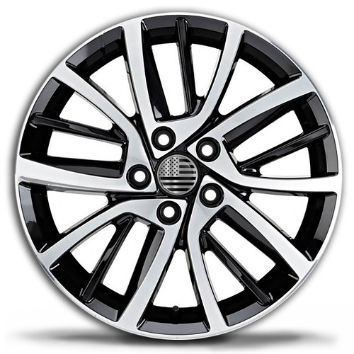 Hub cap wheel cover hub caps wheel caps hub cover 65 mm USA flag - Picture 5 of 6
