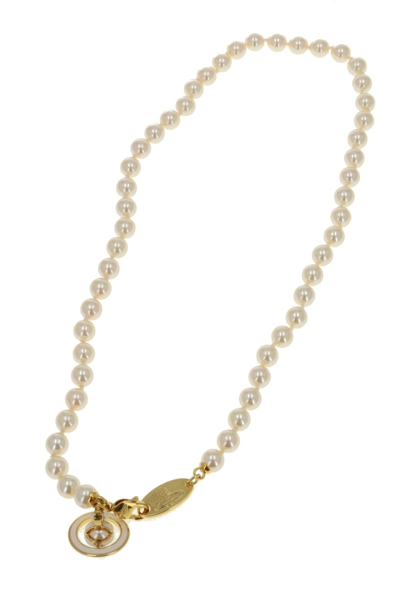 ★Vivienne Westwood★ Vivienne Westwood 63010085 02P113 Simo Vivienne Westwood] Women's Necklace SIMONETTA Brass 63010085