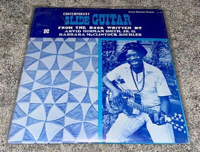 MEL BAY'S CONTEMPORARY SLIDE GUITAR INSTRUCTION MANUAL ARVID B. SMITH JR. w/LP