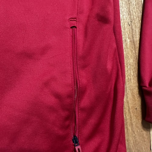 Adidas Track Jacket Wisconsin Badgers Mens Full Zip Fleece Medium - Picture 9 of 14