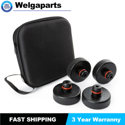 YIXISI 4x Rubber Jack Pad Adapter – Compatibel Met Tesla Model 3/Y/S/X – Beschermt Batterij & Chassis – Krikpunt Verhogers