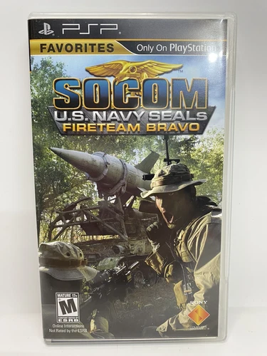 SOCOM U.S. Navy Seals Fireteam Bravo 2 - Sony PSP
