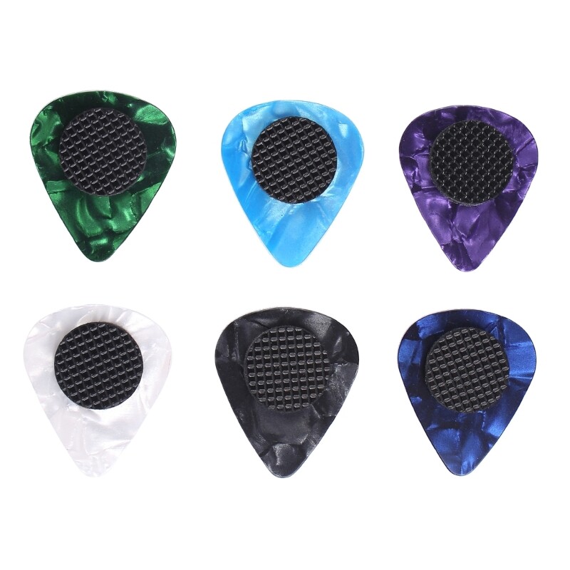 Soft Guitar Pick Grips Sticky Rubber Grips for Guitar Picks Self
