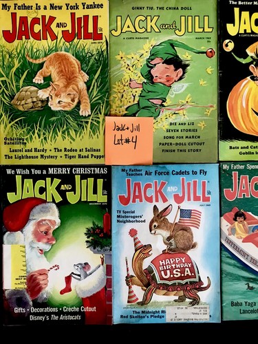 JACK & JILL Magazine Lot#4 of 8 Children's Activities Stories Games Holiday - Picture 2 of 8