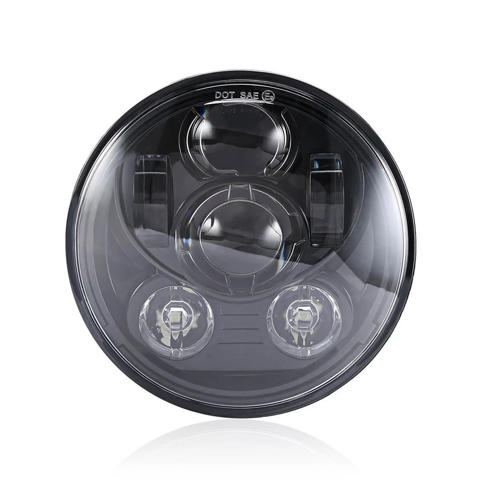 Kit de faros LED negros Eagle Lights 7" para BMW R100R R100T R1150R R1200C R850 Foto 2 de 4