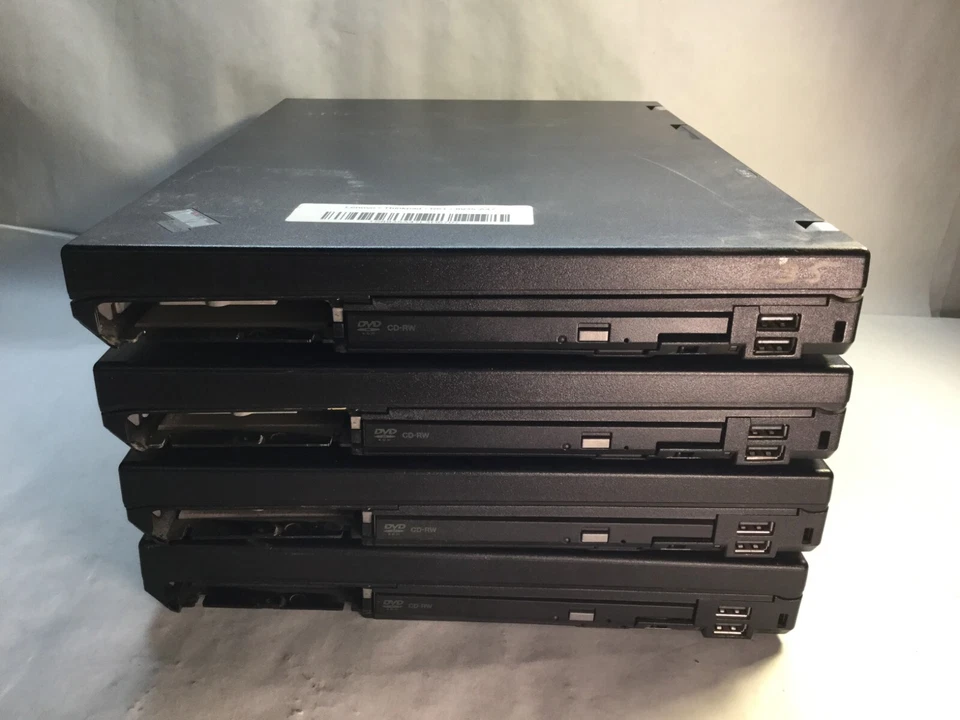 LOT OF 4 Lenovo ThinkPad R61 15" Laptop Intel Celeron -BOOT/ 2 BIOS LOCKED -MZ - Image 4 of 4