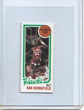 Dan Roundfield 1980-81 Topps Basketball Single Panel Card #20-Atlanta Hawks