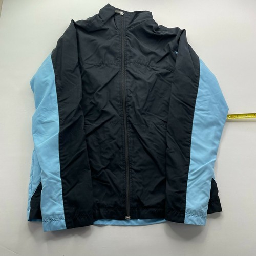 Blue Windbreaker Jacket Full Zip 