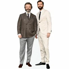 Michael Sheen And David Tennant (Duo) Mini Celebrity Cutout