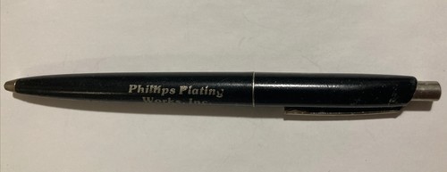 Vintage KS KANSAS CITY PHILLIPS PLATIN WORKS MAGIC MARKER Advertising Pen NO Ink