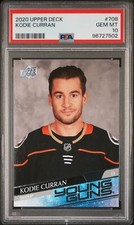 2020 Upper Deck Kodie Curran Young Guns PSA 10