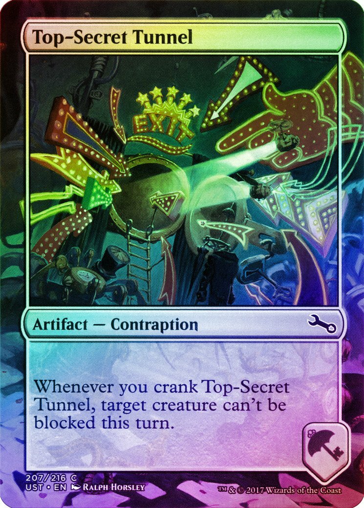 Top-Secret Tunnel FOIL Unstable PLD Artifact Common MAGIC