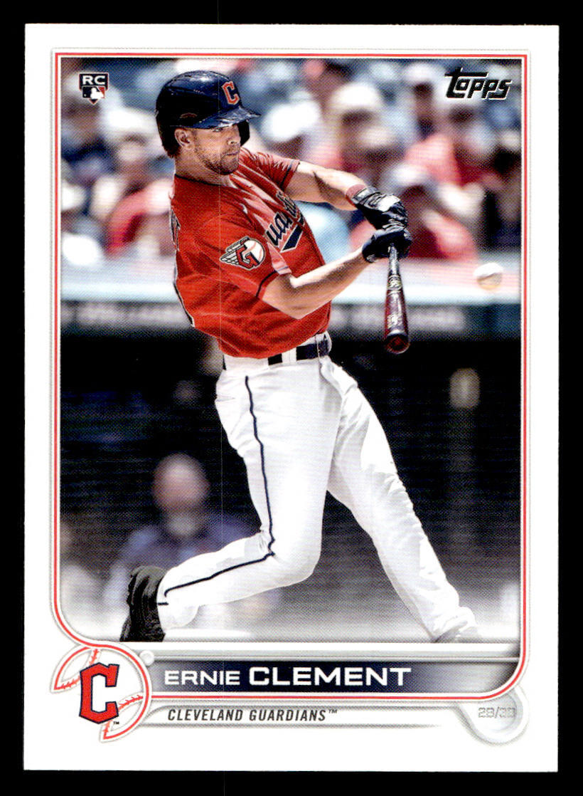 2022 Topps #71 Ernie Clement Rookie Card Cleveland Guardians